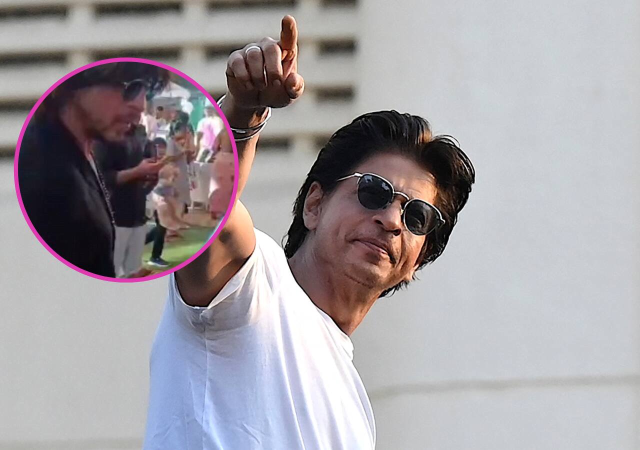Shah Rukh Khan holds snakes at Isha Ambani's kids' birthday bash, inside video goes viral