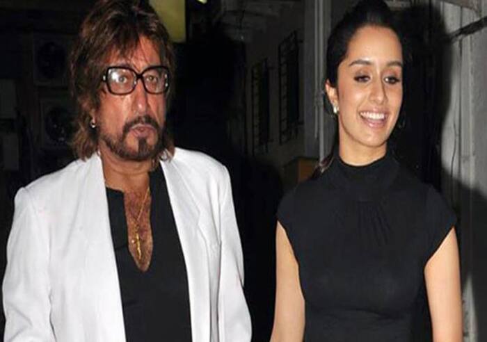 Shraddha Kapoor and Shakti Kapoor