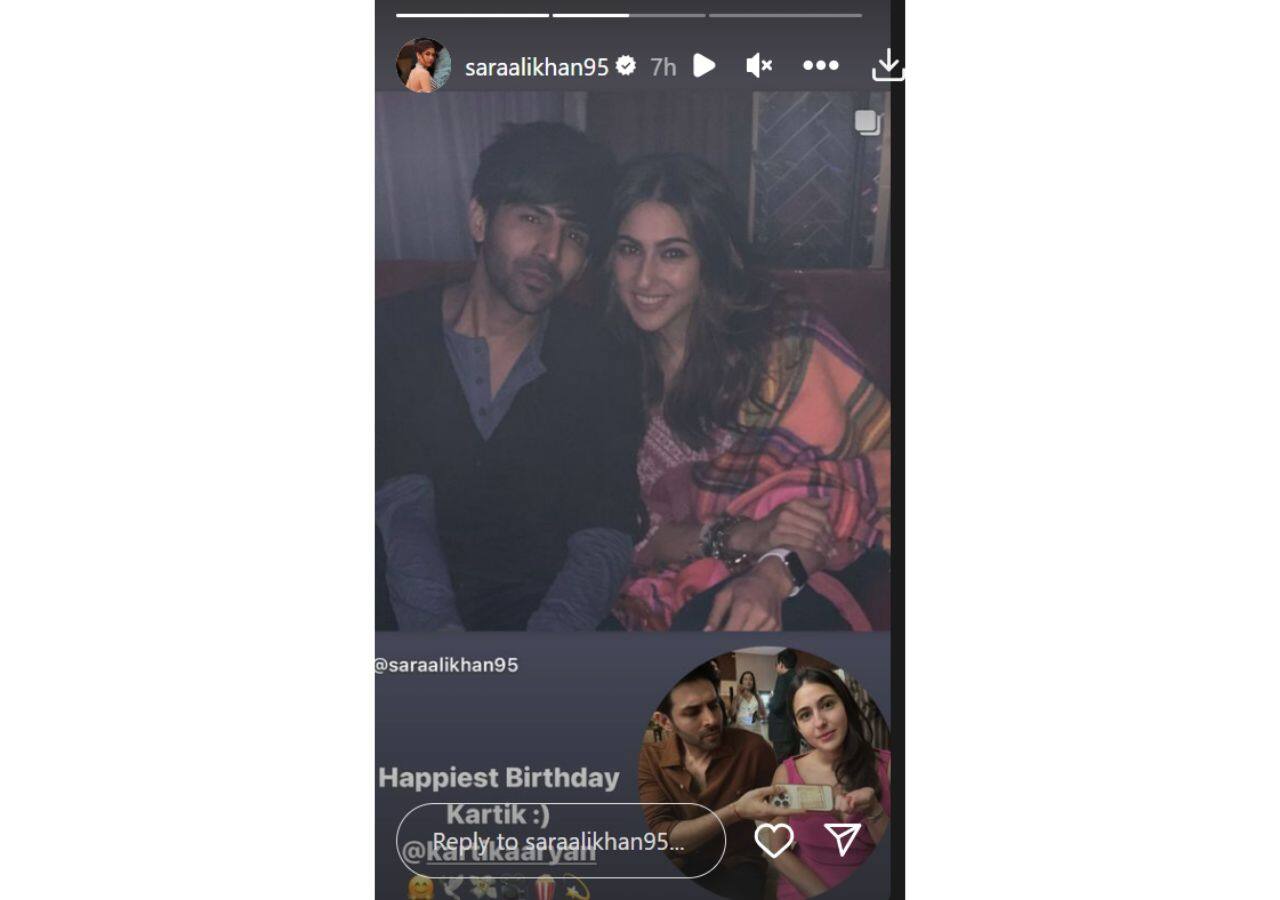 Sara Ali Khan Birthday Wish To Ex Boyfriend Kartik Aaryan सारा अली खान ने कार्तिक आर्यन को 5878