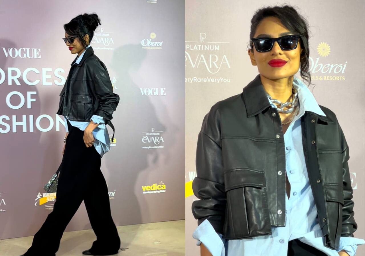 Sobhita Dhulipala brings out her chic side at the Vogue Forces of Fashion event 