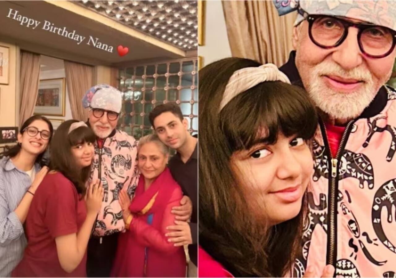 Aishwarya Rai crops Jaya Bachchan, Navya and Agastya's photos