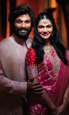 Allu Arjun-Sneha and more South Indian couples who are very romantic in real life