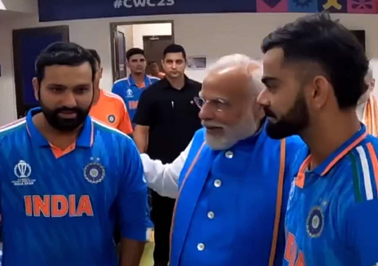 Premierminister Modi tröstet Virat Kohli, Rohit Sharma und Team Indien, nachdem sie die Weltmeisterschaft verloren haben: „Ye sab hote rehta hai“ [Watch Heartwarming Video]