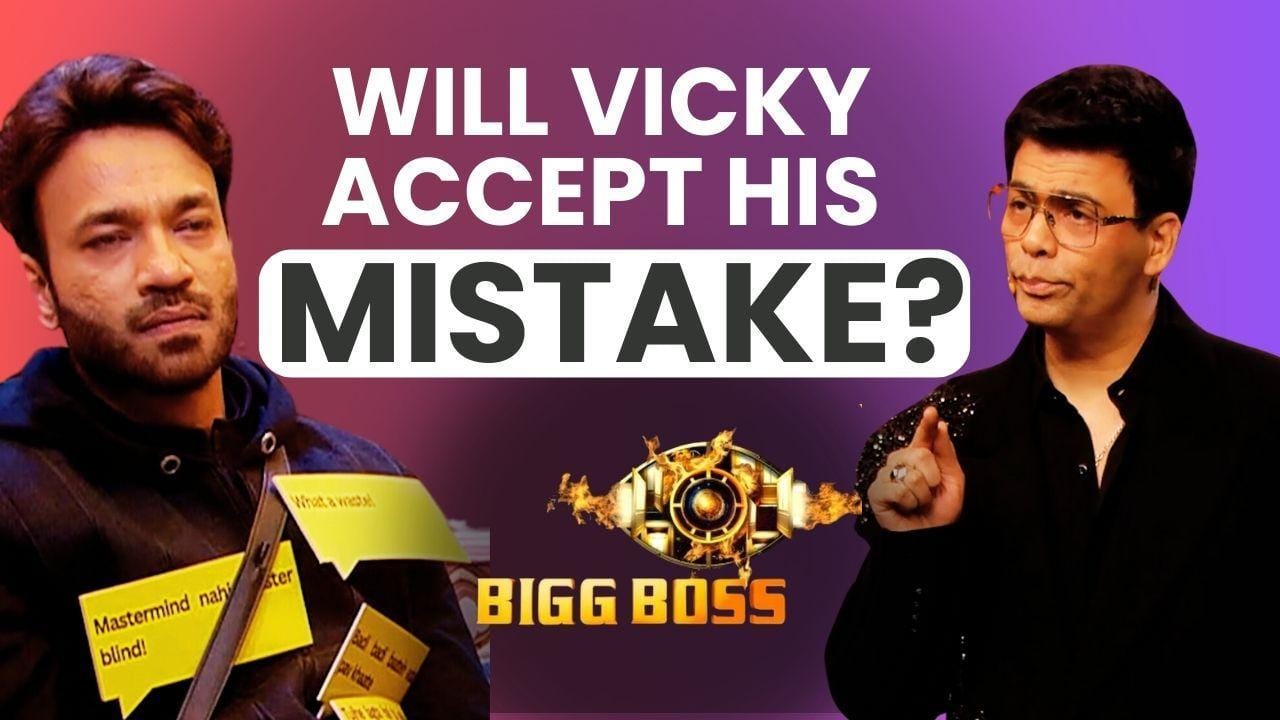 Bigg Boss 17 Promo Karan Johar exposes Vicky Jain's game plan [Watch