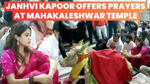 Janhvi Kapoor ने की महाकालेश्वर मंदिर में पूजा-अर्चना, सामने आया वीडियो