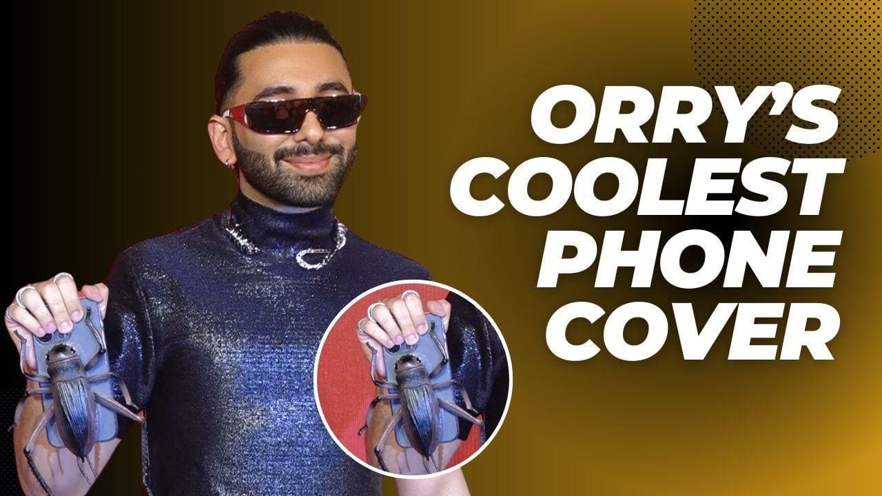 Avez-vous remarqué la coque de téléphone cafard la plus cool d’Orry ? 