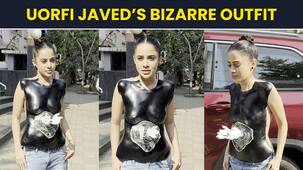 उर्फी जावेद के अतरंगी लुक को देख चकराया लोगों का दिमाग, इंटरनेट पर मची खलबली