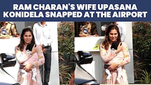 मुंबई एयरपोर्ट पर बेबी गर्ल संग स्पॉट हुईं राम चरण की वाइफ उपासना, वीडियो हो गया वायरल