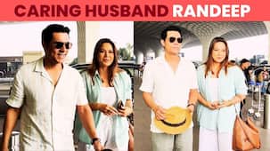 Randeep Hooda sets husband goals by opening car gate for wife Lin Laishram; netizens call him a 'gentleman'