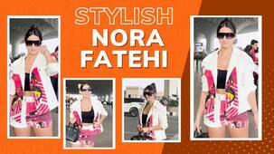 Nora Fatehi slays the airport look with her impeccable style [Watch Video]
