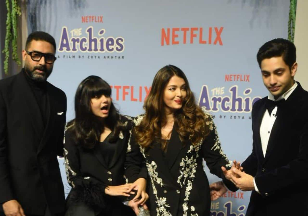 Aishwarya Rai Bachchan's gesture for Agastya Nanda at The Archies ...