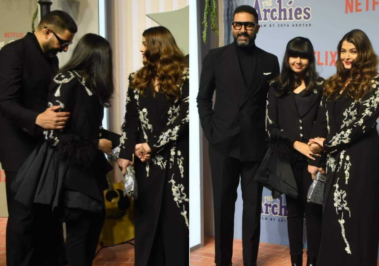 Abhishek Bachchan-Aishwarya Rai Arrive Together In 'The Archies' Event ...