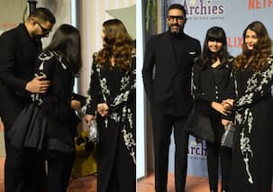 The Archies Screening: अलग होने की अफवाह के बीच 'द आर्चिज' के इवेंट में साथ पहुंचे अभिषेक बच्चन-ऐश्वर्या राय
