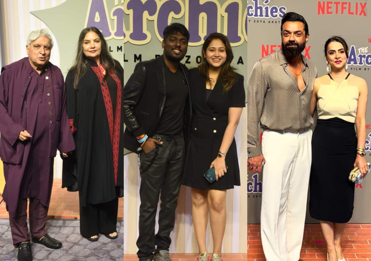 The Archies screening: Celebrities come to support Zoya Akhtar and team
