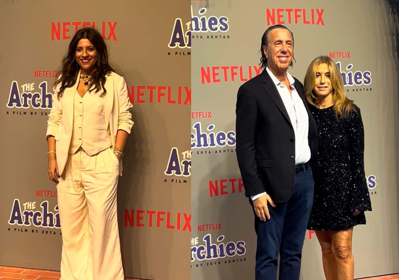 The Archies screening: Zoya Akhtar poses for the cameras