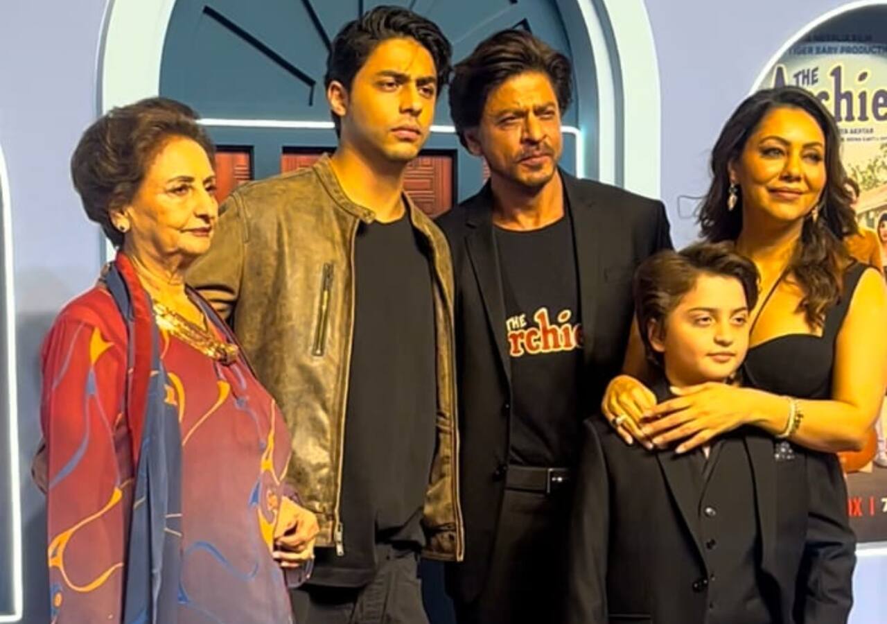 The Archies screening: Shah Rukh Khan, Gauri Khan and family arrived to support Suhana Khan