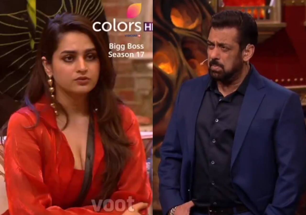 Bigg Boss 17 Salman Khan Schools Ayesha Khan For Using Munawar Faruqui