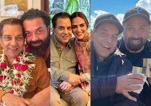 Bobby Deol, Sunny Deol, Esha Deol have the sweetest birthday wish for papa Dharmendra [View Pics]