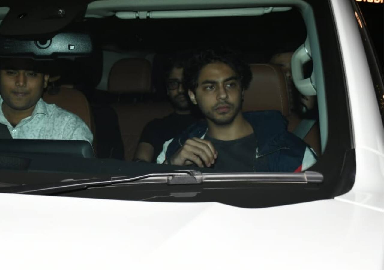 Dunki screening: Aryan Khan watches dad Shah Rukh Khan's new movie