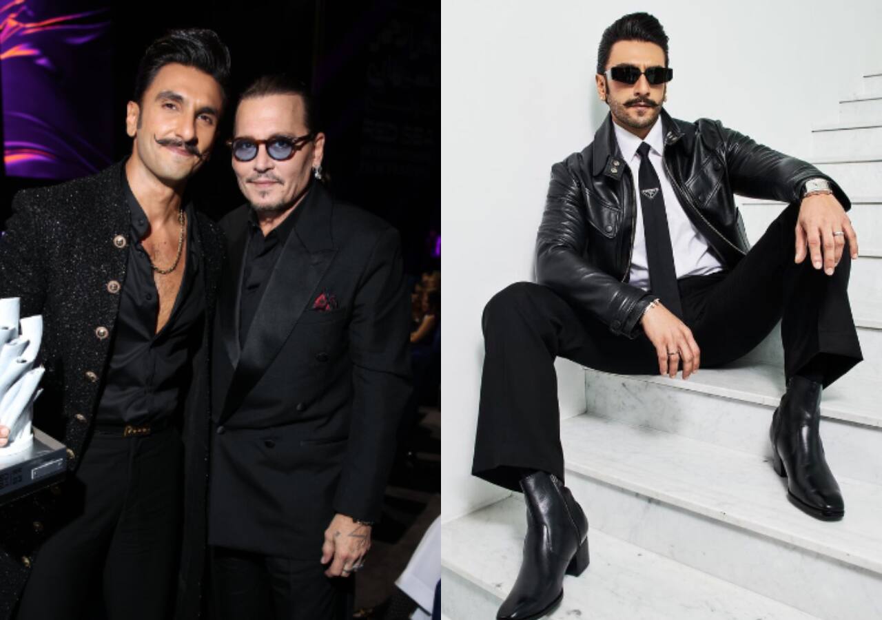 Ranveer Singh gushes about Johnny Depp while receiving an award at Red Sea Film Festival; hails him as 'Master Of Transformation'
