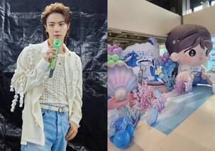BTS: Jin aka Kim Seokjin's brother thanks ARMY for the beautiful birthday projects in Seoul made for the Epiphany singer