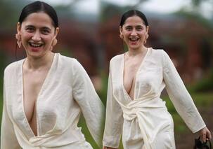 Sanjeeda Shaikh goes braless in her jungle safari vacay pictures; netizens shame the Heeramandi actress [View Pics]
