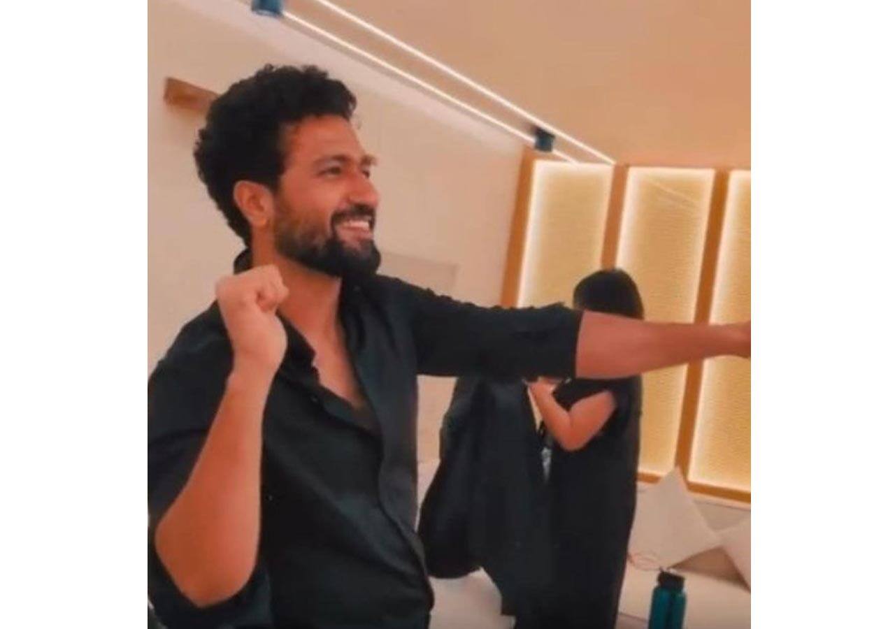 Vicky Kaushal's viral dance video