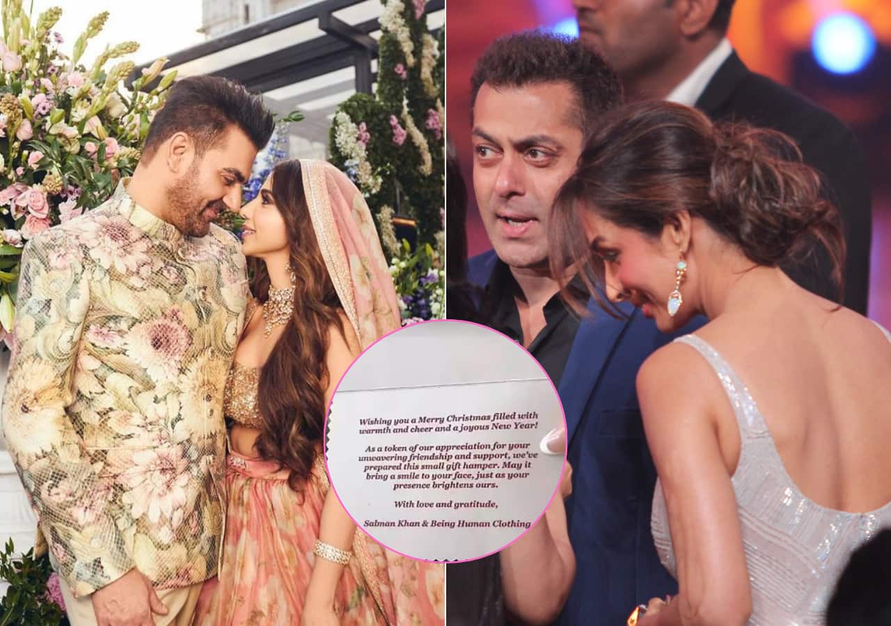 Salman sent a gift to his ex-sister-in-law on Christmas, Malaika Arora  expressed her love by sharing the post - सलमान ने एक्स भाभी को भेजा गिफ्ट, मलाइका  अरोड़ा ने पोस्ट शेयर कर