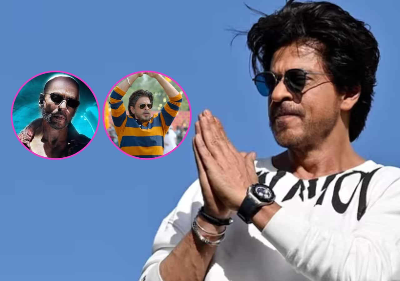 Shah Rukh Khan has a hilarious reaction to a fan saying Dunki and Jawan ...