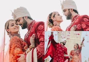 Shrenu Parikh-Akshay Mhatre Wedding Pics: एक दूसरे के हुए श्रेनु पारेख-अक्षय म्हात्रे, सामने आईं शादी की फोटोज