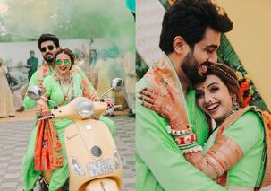 Shrenu Parikh-Akshay Mhatre Haldi: स्कूटी पर सवार हल्दी लगवाने पहुंचीं श्रेनु पारेख, दुल्हन की एंट्री ने लूटी महफिल