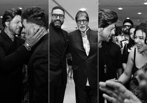 'द आर्चीज' की स्क्रीनिंग की इनसाइड फोटोज हुईं वायरल, काजोल संग मस्ती करते दिखे शाहरुख खान