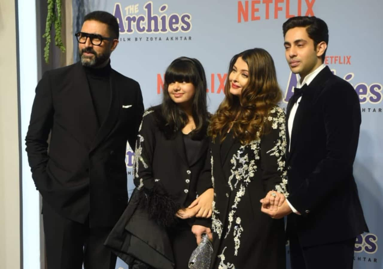 The Archies: Aishwarya Rai Bachchan predicts a bright future for Agastya  Nanda as he makes his Bollywood debut [Watch Video]