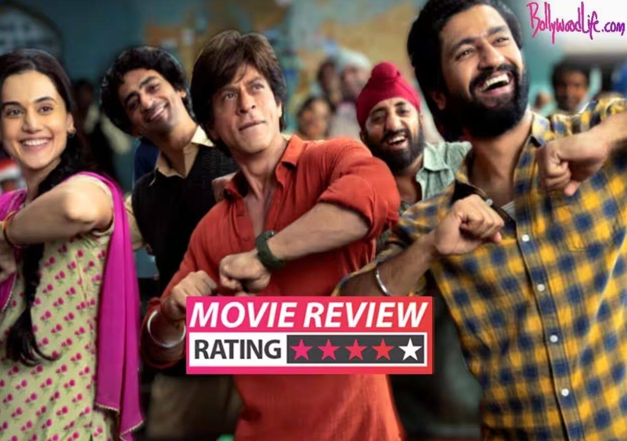 Shah Rukh Khan And Taapsee Pannu Starrer Film Dunki Review शाहरुख खान और तापसी पन्नू की फिल्म 