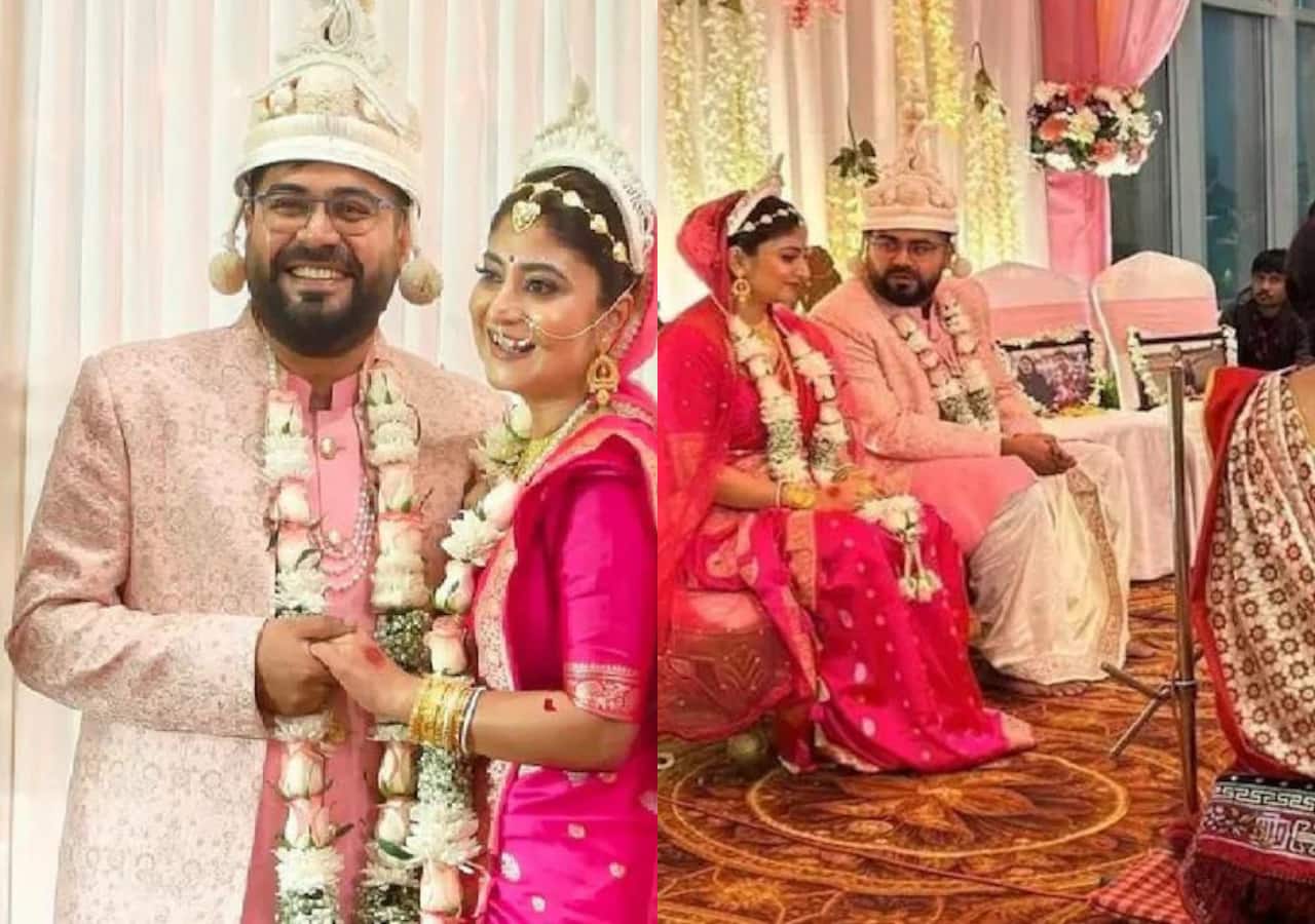 Sandipta Sen ties knot with boyfriend Soumya Mukherjee; Check out the dreamy wedding pictures