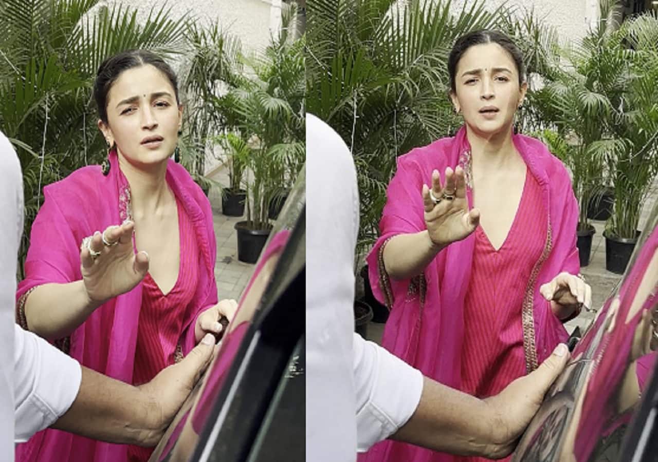 Alia Bhatt cutely protects baby Raha Kapoor from getting clicked by