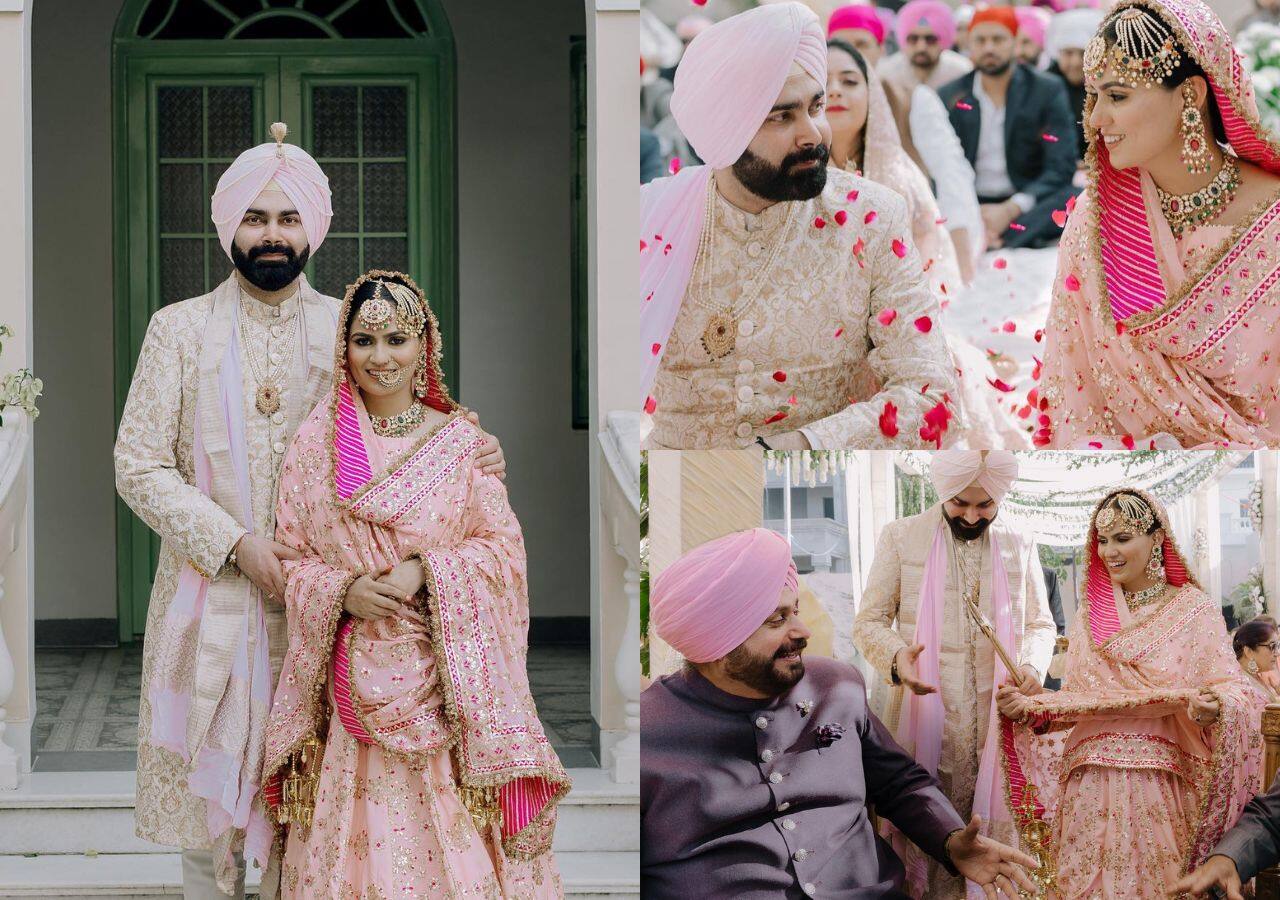 नवजोत सिंह सिद्धू ने शेयर की बेटी की शादी की तस्वीरें