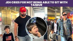 करीना कपूर के बेटे छिड़कते हैं एक दूसरे पर जान, बड़े भाई तैमूर से बिछड़ते ही रो पड़े जेह