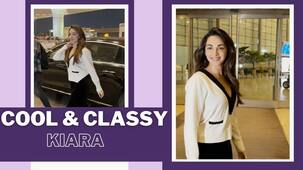 Kiara Advani nails the perfect airport style with her trendy and comfy look [Watch]