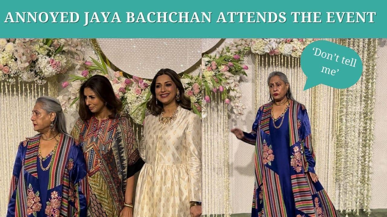 Jaya Bachchan throws tantrums while posing for the paparazzi, video goes viral [Watch]