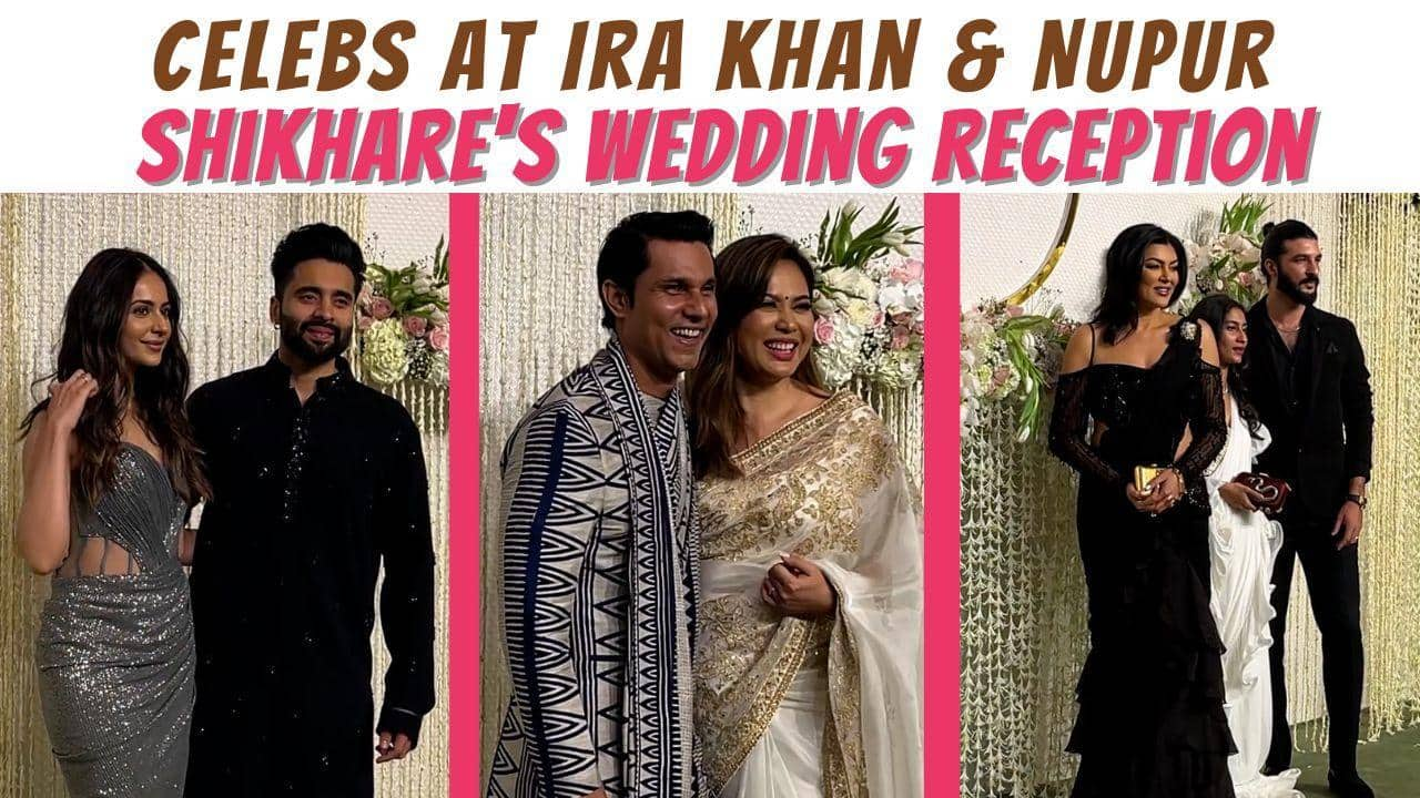 Ira Khan-Nupur Shikhare Wedding Reception: Sushmita Sen-Rohman Shawl to ...