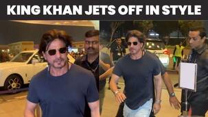 Dunki star Shah Rukh Khan impresses fans with his airport style, video goes viral [Watch]
