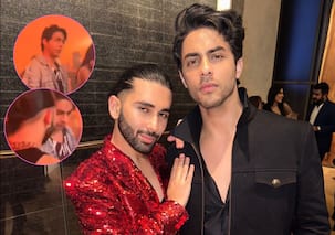 आर्यन खान ने ओरी संग न्यू ईयर पार्टी में मचाया धमाल, शॉर्ट्स मारते शाहरुख खान के लाडले का वायरल हुआ वीडियो