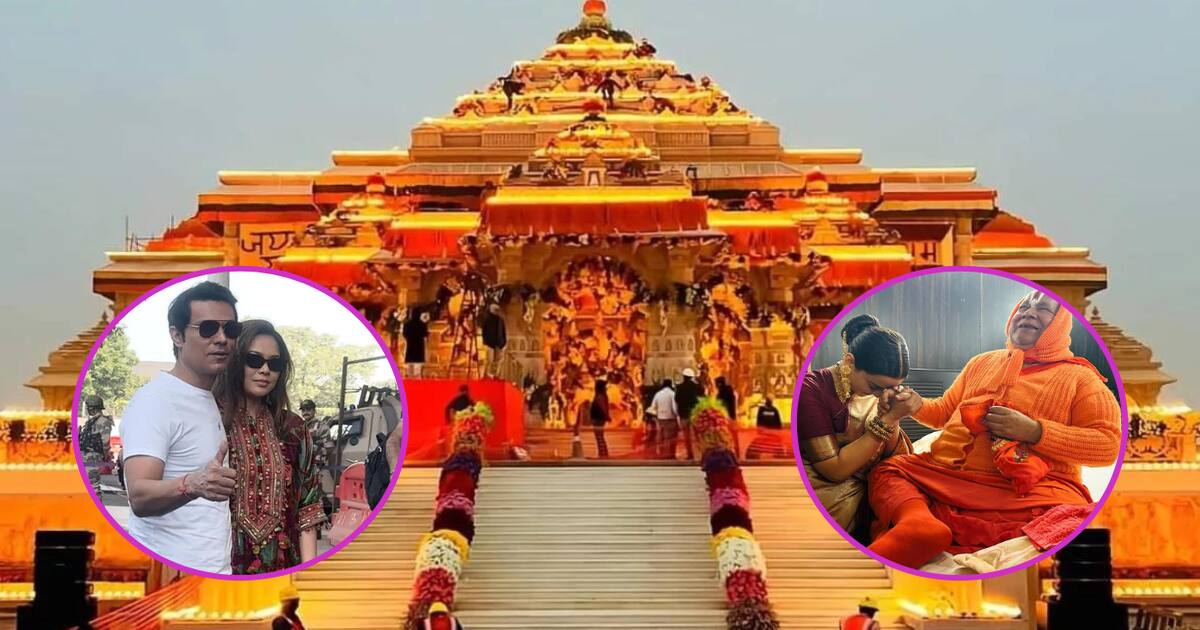 Ayodhya Ram Mandir inauguration: Celebs who will attend the ceremony