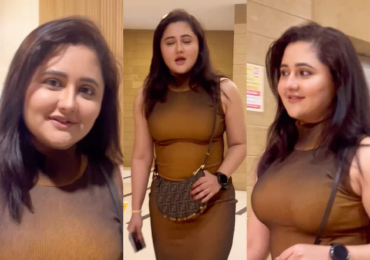 Rashami Desai fat-shamed as she is spotted in a golden body-hugging dress [Watch Video]
