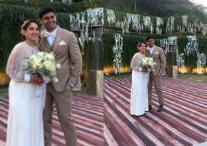 Ira Khan and Nupur Shikhare are now man and wife; couple weds in Christian ceremony, first pics out