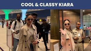 Kiara Advani sets new fashion standards with her classy airport ensemble [Watch]