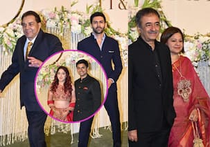 Ira Khan, Nupur Shikhare wedding reception: Kartik Aaryan, Dharmendra, Rajkumar Hirani and more celebs join to bless the newlyweds 