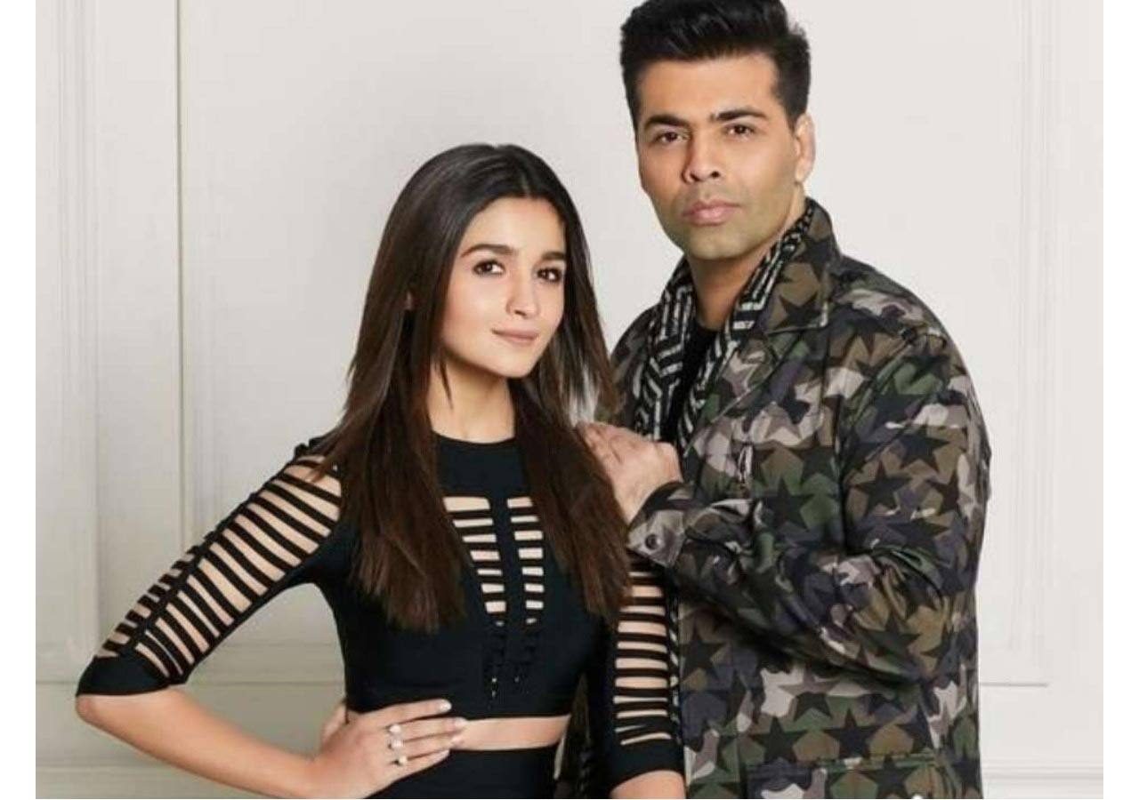 Karan Johar reunites with Rocky Aur Rani Ki Prem Kahaani beauty Alia Bhatt