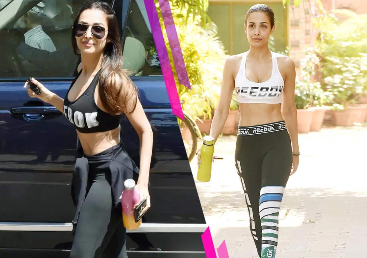 Malaika Arora gives us new gym looks for 2024; flaunts toned physique at 50